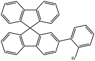 2-(2-溴苯基)-9,9′-螺二[9H-芴],1911625-90-5,结构式