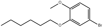 4-Bromo-2-(hexyloxy)-1-methoxybenzene Structure