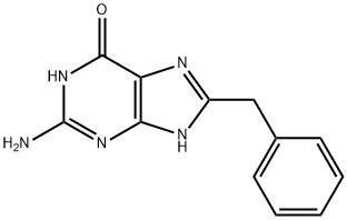 2-Amino-8-benzyl-1H-purin-6(9H)-one Struktur