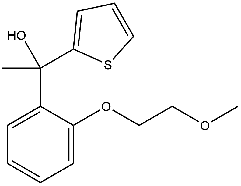 1917551-45-1 α-[2-(2-Methoxyethoxy)phenyl]-α-methyl-2-thiophenemethanol