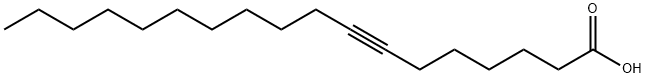 7-octadecynoic acid, 19220-35-0, 结构式