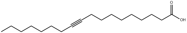 10-octadecynoic acid 结构式