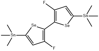 Stannane, 1,1'-(3,3'-difluoro[2,2'-biselenophene]-5,5'-diyl)bis[1,1,1-trimethyl-|3,3'-二氟-5,5'-双(三甲基锡基)-2,2'-双硒酚