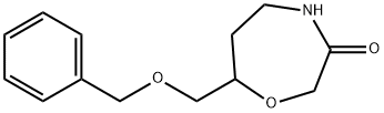 1,4-Oxazepin-3(2H)-one, tetrahydro-7-[(phenylmethoxy)methyl]- Struktur