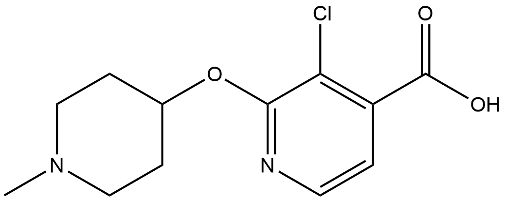 1926507-34-7 3-Chloro-2-[(1-methyl-4-piperidinyl)oxy]-4-pyridinecarboxylic acid