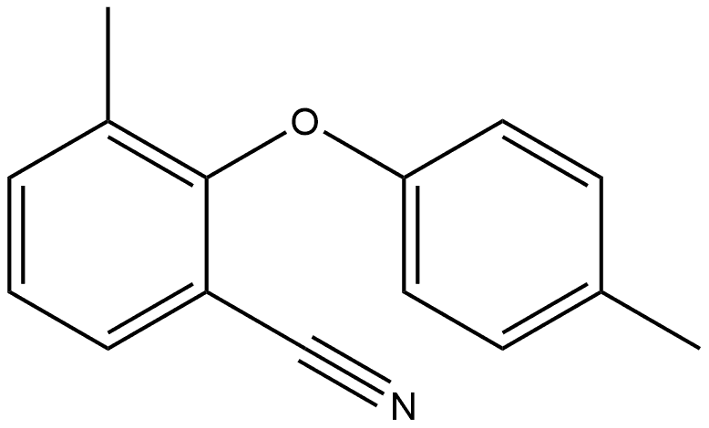 3-Methyl-2-(4-methylphenoxy)benzonitrile|