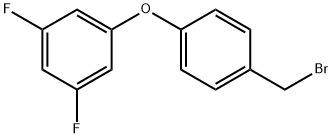 1-[4-(bromomethyl)phenoxy]-3,5-difluorobenzene Structure