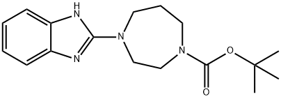 1H-1,4-Diazepine-1-carboxylic acid, 4-(1H-benzimidazol-2-yl)hexahydro-, 1,1-dimethylethyl ester