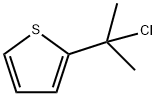 Thiophene, 2-(1-chloro-1-methylethyl)- Struktur