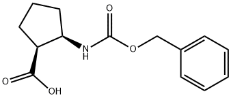 (1S,2R)-2-(((苄氧基)羰基)氨基)环戊羧酸, 1932010-96-2, 结构式