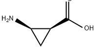 (1S,2R)-2-氨基环丙烷-1-羧酸 结构式