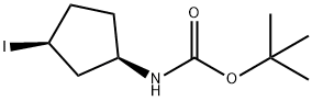 (1R,3S)-N-BOC-3-碘环戊胺, 1932119-33-9, 结构式
