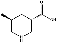 3-Piperidinecarboxylic acid, 5-methyl-, (3S,5S)-|(3S,5S)-5-甲基哌啶-3-羧酸