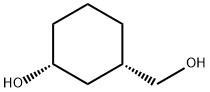 Cyclohexanemethanol, 3-hydroxy-, (1S,3R)- 结构式