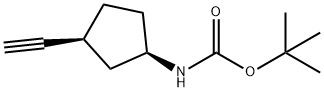 rac-tert-butyl N-[(1R,3S)-3-ethynylcyclopentyl]carbamate|