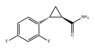 Cyclopropanecarboxamide, 2-(2,4-difluorophenyl)-, (1R,2R)-|替卡格雷相关化合物111