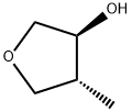 (3S,4R)-4-methyloxolan-3-ol Struktur