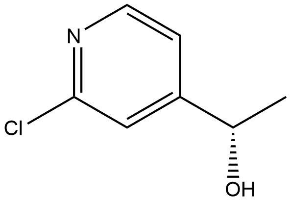 (S)-1-(2-氯吡啶-4-基)乙-1-醇,1932524-05-4,结构式