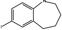 1H-1-Benzazepine, 2,3,4,5-tetrahydro-7-iodo-,193354-20-0,结构式