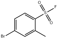 4-bromo-2-methylbenzene-1-sulfonyl fluoride Struktur