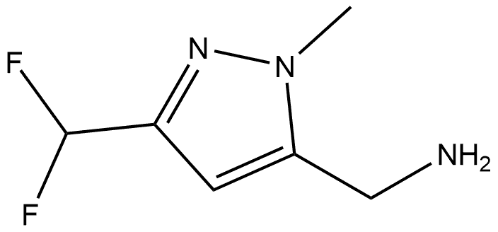 3-(Difluoromethyl)-1-methyl-1H-pyrazole-5-methanamine|3-(二氟甲基)-1-甲基-1H-吡唑-5-甲胺