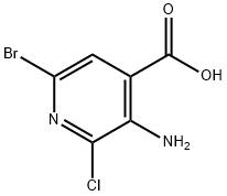 1934490-90-0 3-氨基-6-溴-2-氯异烟酸
