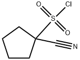 Cyclopentanesulfonyl chloride, 1-cyano-|