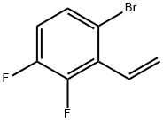 6-Bromo-2,3-difluorostyrene Structure