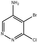 5-溴-6-氯-4-哒嗪胺, 1934905-24-4, 结构式