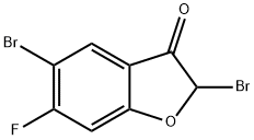 2,5-Dibromo-6-fluorobenzo[B]furan-3(2H)-one|