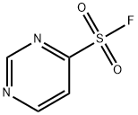 4-Pyrimidinesulfonyl fluoride 化学構造式