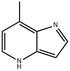 4H-Pyrrolo[3,2-b]pyridine, 7-methyl- Struktur