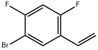 5-Bromo-2,4-difluorostyrene,1935371-62-2,结构式