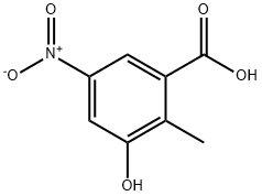 3-羟基-2-甲基-5-硝基苯甲酸,1935516-80-5,结构式
