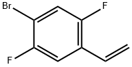 4-Bromo-2,5-difluorostyrene Struktur