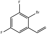 2-Bromo-3,5-difluorostyrene,1935625-45-8,结构式