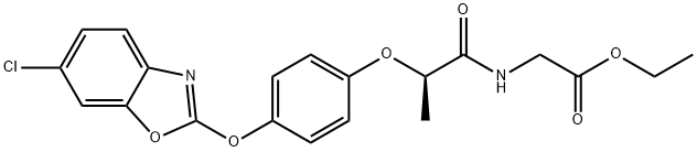 噁唑甘氨酸乙酯(农药韩秋好的类似物),1935668-06-6,结构式