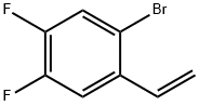 2-Bromo-4,5-difluorostyrene,1936136-43-4,结构式