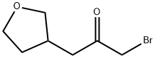 2-Propanone, 1-bromo-3-(tetrahydro-3-furanyl)-|1-溴-3-(四氢呋喃-3-基)丙-2-酮