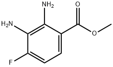 Benzoic acid, 2,3-diamino-4-fluoro-, methyl ester Struktur