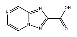 [1,2,4]Triazolo[1,5-a]pyrazine-2-carboxylic acid Struktur