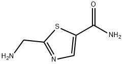 2-(氨甲基)噻唑-5-甲酰胺,1936450-98-4,结构式