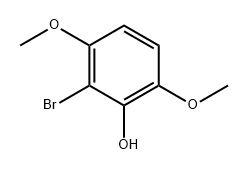 Phenol, 2-bromo-3,6-dimethoxy- 化学構造式