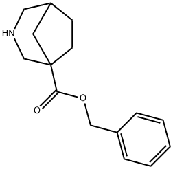 Phenylmethyl 3-azabicyclo[3.2.1]octane-1-carboxylate Structure