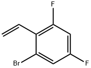 2-Bromo-4,6-difluorostyrene 结构式