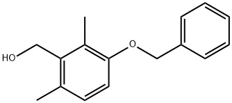 (3-(benzyloxy)-2,6-dimethylphenyl)methanol Structure
