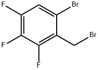 1-Bromo-2-(bromomethyl)-3,4,5-trifluorobenzene Structure