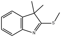 3,3-dimethyl-2-methylsulfanyl-3H-indole,19369-75-6,结构式