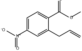 Benzoic acid, 4-nitro-2-(2-propen-1-yl)-, methyl ester Structure