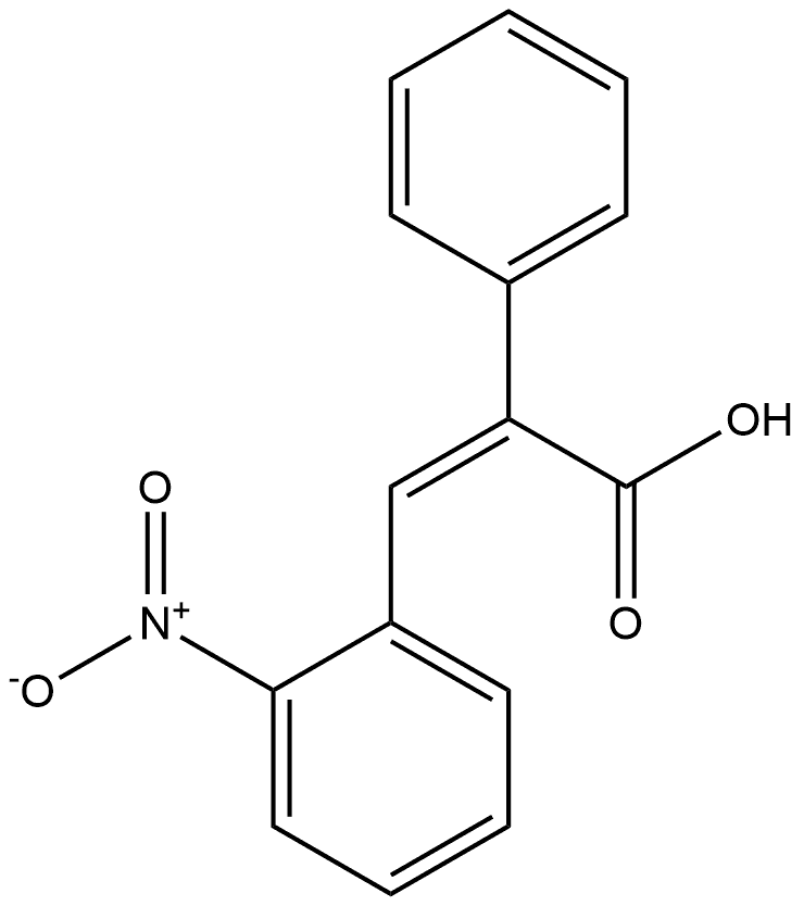 Benzeneacetic acid, α-[(2-nitrophenyl)methylene]-, (αZ)-